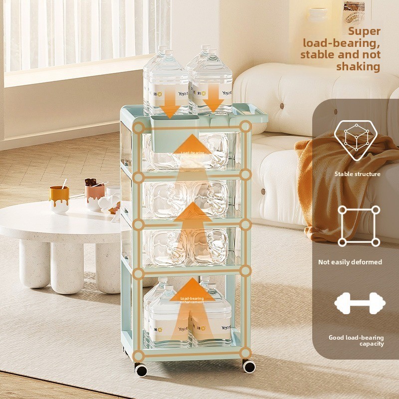 Baby Nursery Trolley - 이동식 아기 수납 카트 다층 서랍