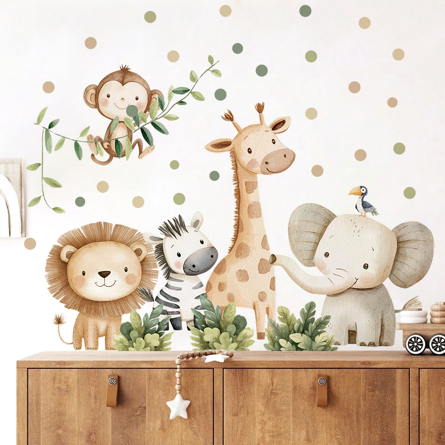 Boho 숲 동물 벽 스티커 어린이 방 소년 소녀 베이 - Baby Girl Nursery Quotes 리뷰 및 가격