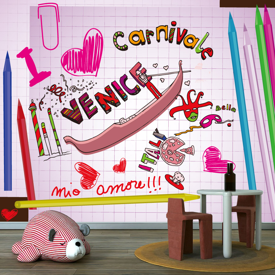 거실 벽지, 홈 데코, 유아방, 아기 침대, 연필 그림 - Baby Nursery Peel And Stick Wallpaper 리뷰 및 가격