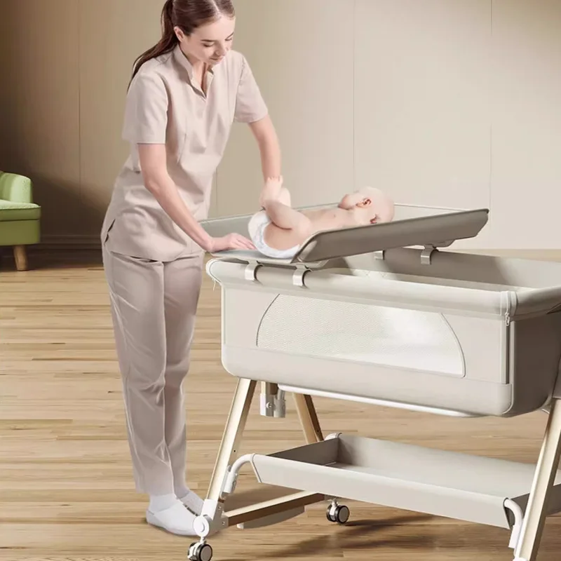 8-in-1 다기능 스마트 아기 침대, 접이식 여행용  - Baby Nursery Trolley 리뷰 및 가격