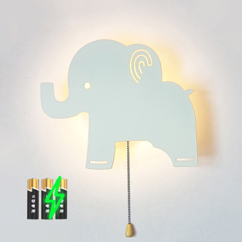 USB 포트 충전 AA 배터리 작동 침실 침대 옆 벽  - Baby Nursery Wall Lights 리뷰 및 가격
