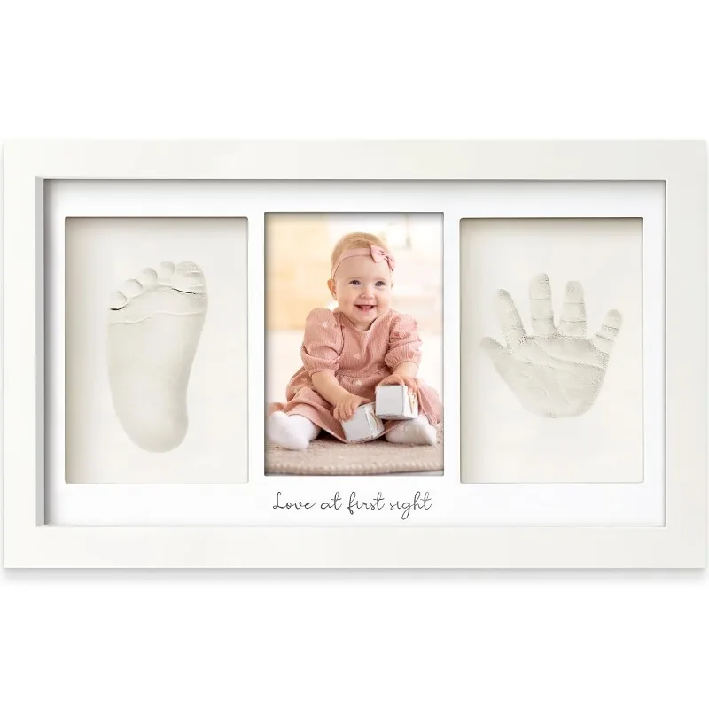 아기 손발자국 점토 키트 신생아 기념 사진 액자 디스플 - Baby Nursery Frames 리뷰 및 가격