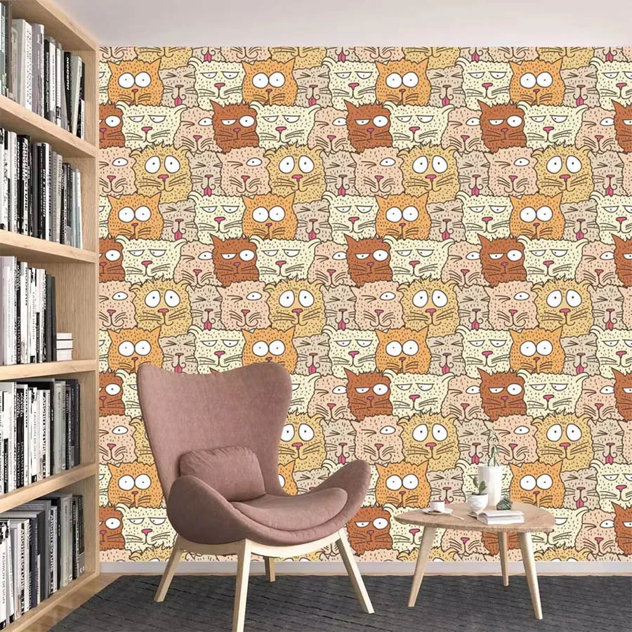 맞춤형 만화 방수 벽지, 거실 벽지, 홈 데코, 아이들 - Baby Nursery Peel And Stick Wallpaper 리뷰 및 가격