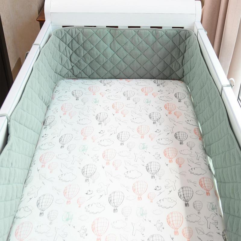 아기 침대 울타리 용 범퍼 유아용 침대 범퍼 침구 액세 - Baby Nursery Decor Girl 리뷰 및 가격